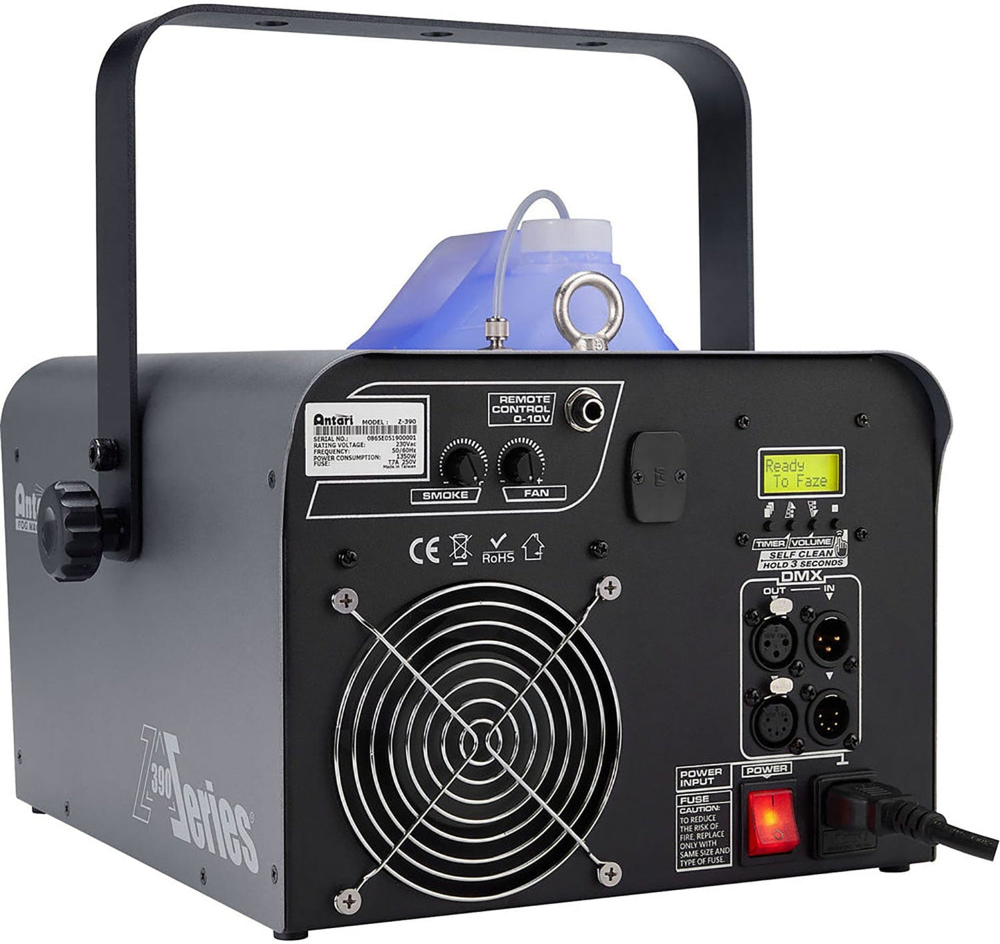 Antari Z-390 High-Capacity 1500-Watt DMX Fazer - PSSL ProSound and Stage Lighting