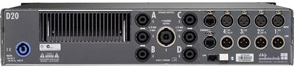 D&B Audiotechnik D20 Four Channel Amplifier - PSSL ProSound and Stage Lighting