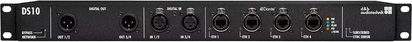 D&B Audiotechnik Z4010.000 DS10 Audio Network Bridge Unit - PSSL ProSound and Stage Lighting