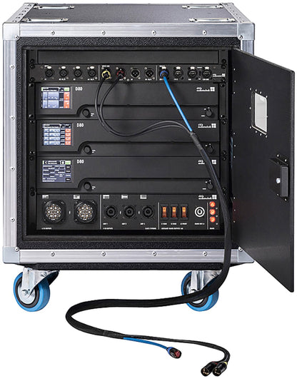 D&B Audiotechnik Z5570.551 3x D80 Touring Rack - NEMA Mains Panel / Amplifiers - PSSL ProSound and Stage Lighting