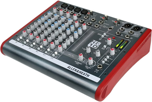 Allen & Heath ZED-10 4 Mono Mic/Line PA Mixer - PSSL ProSound and Stage Lighting