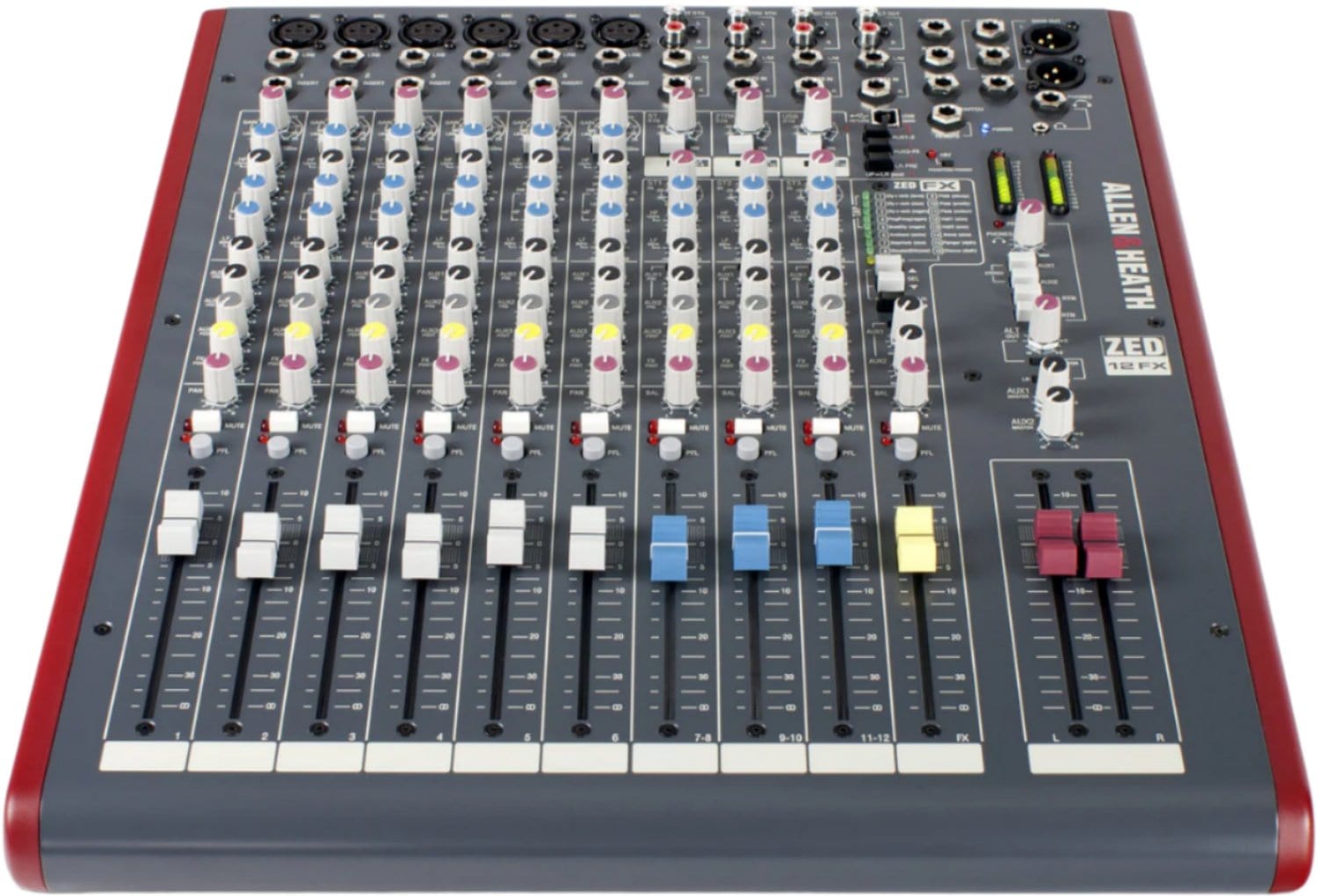 Allen & Heath ZED-12FX 12x2 LIVE MIXER with USB/EFX - PSSL ProSound and Stage Lighting