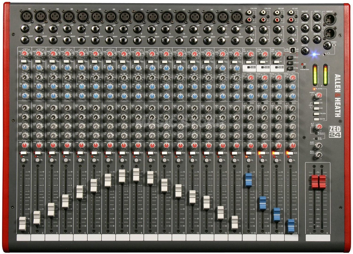 Allen & Heath ZED-24 Mixing Console with USB Port - PSSL ProSound and Stage Lighting