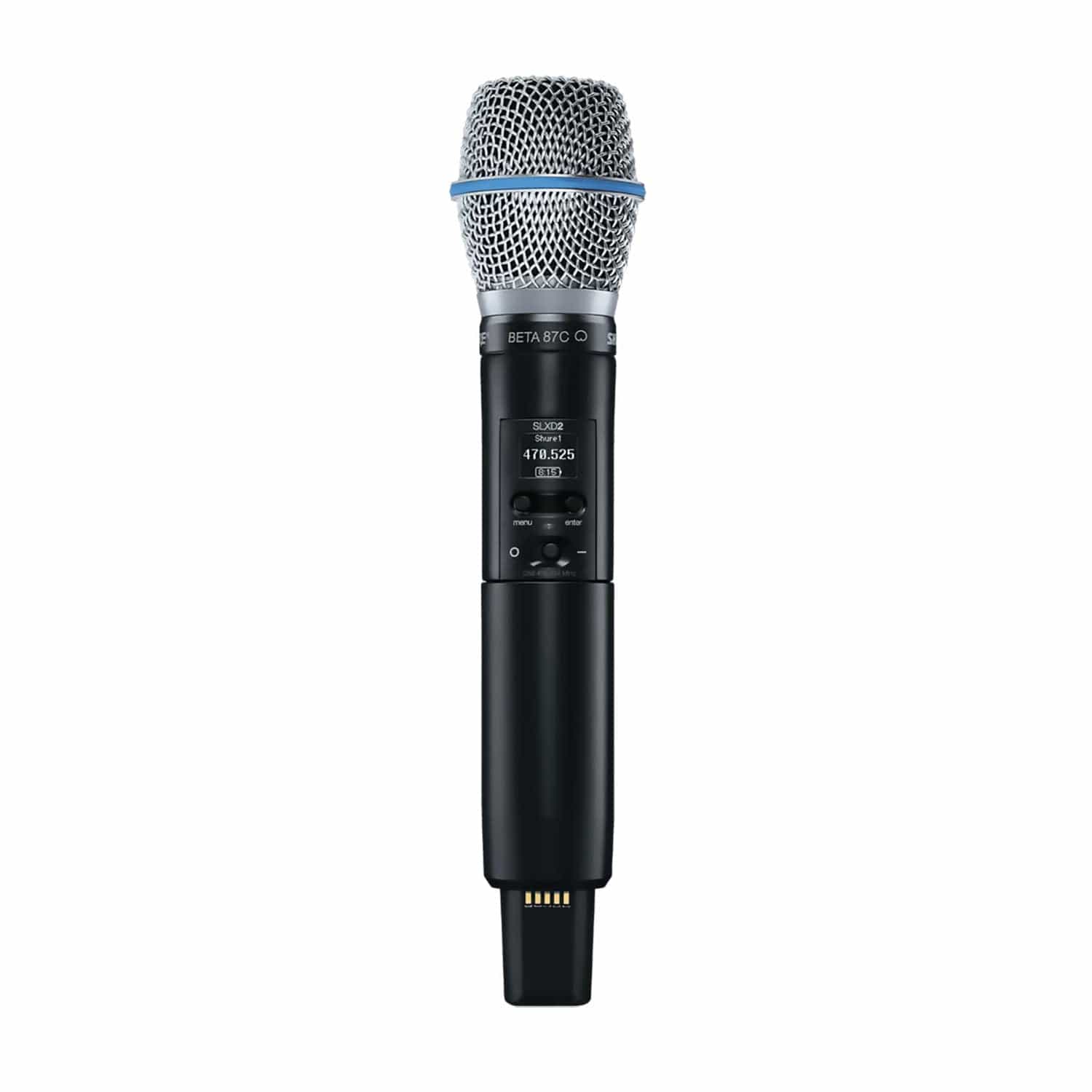 Shure SLXD2/B87A Handheld Transmitter with Beta 87A Capsule - G58 Band - PSSL ProSound and Stage Lighting