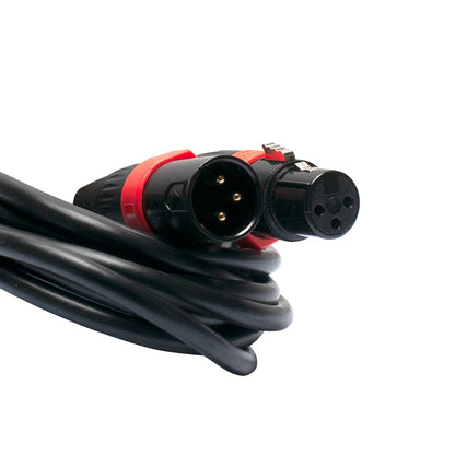 Elation AC3PDMX25PRO 25 FOOT, 3 PIN, PRO, DMX CABLE. PVC JACKET, NINGBO NEUTRIK XLR