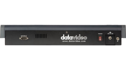 Datavideo SE-3200MU 12- channel 2U 1080p switcher. Inputs: 8 SDI, 4 HDMI Outputs: 6 assignable SDI, 3 assignable HDMI