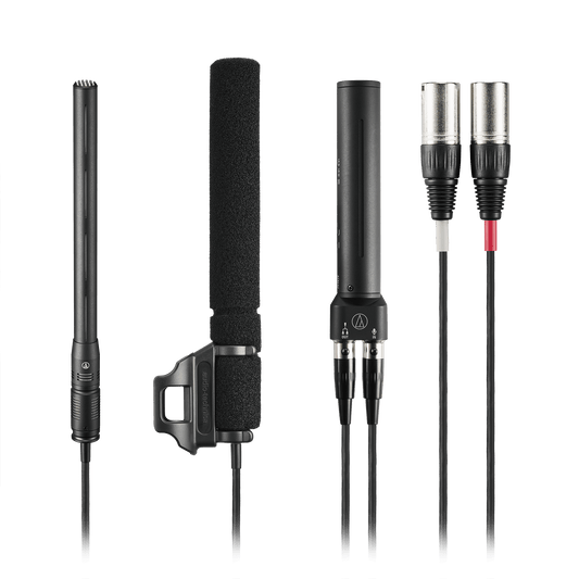 Audio-Technica BP350ST-UL Microphone stéréo MS de diffusion à montage sur caméra