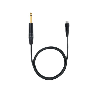 Shure WA305 Premium threaded locking TQG connector guitar cable (functions with GLXD1, ULXD1, AXT100)