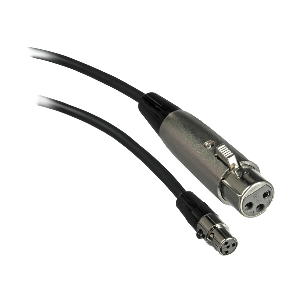 Shure WA310 4' Microphone Adapter Cable, 4-Pin Mini Connector (TA4F) to XLR(F) Connector, used with PG1, PGX1, SLX1, LX1, U1, UC1, ULX, UR1 and UT1 Bodypack Transmitters