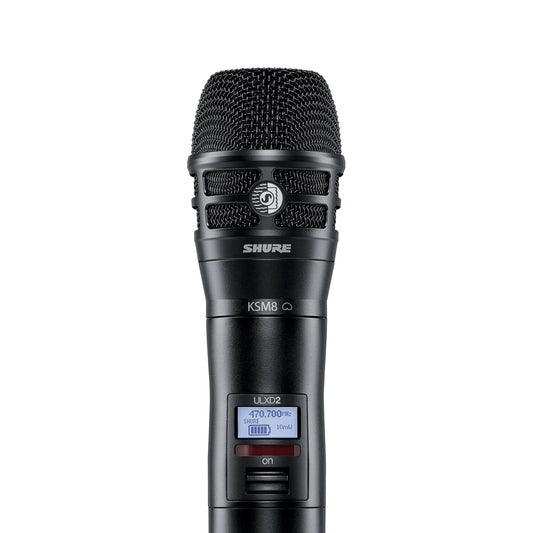 Shure ULXD2/K8B=-G57 Handheld Transmitter, KSM8B