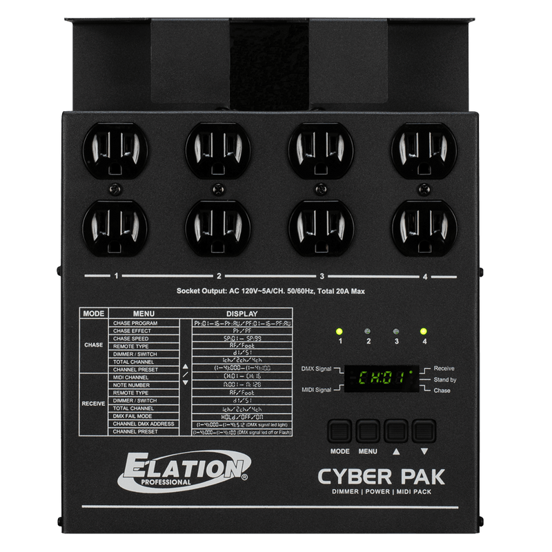 Elation CYBER PACK DMX DIMMER PACK