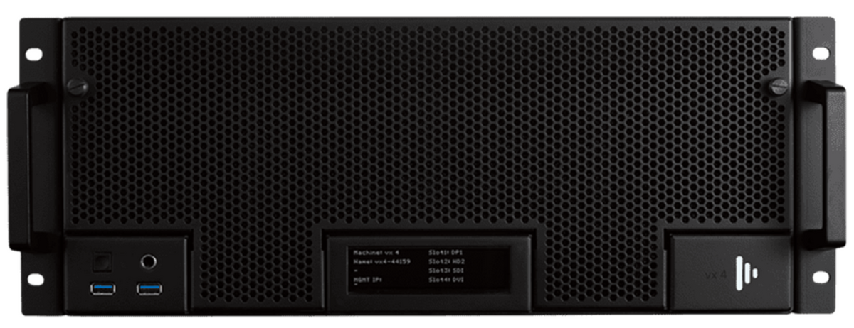 Vfc Card Disguise VX-4 Media Server with 4 VFC Expansion Cards and 100GB NIC ...