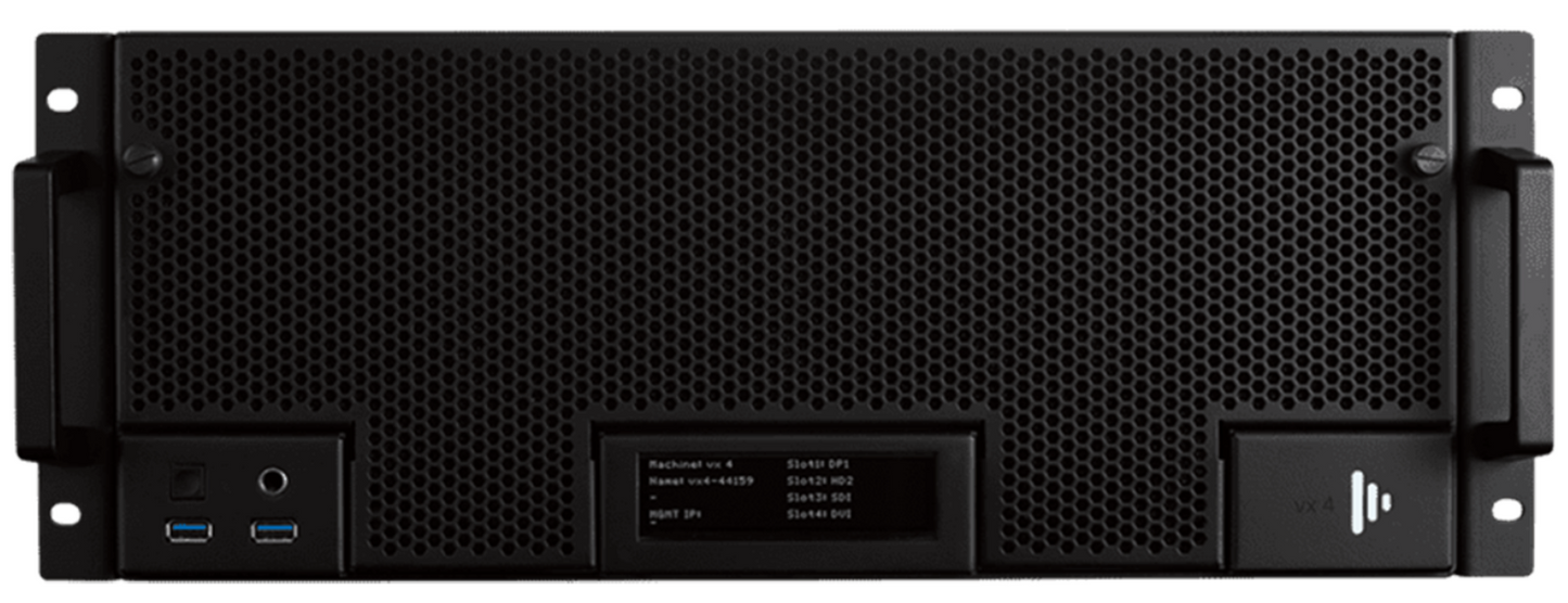 Disguise VX-4 Media Server with 4 VFC Expansion Cards and 100GB NIC