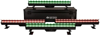 ADJ American DJ ELE367 ElectraPix Bar 16 Pak - 4x ElectraPix Bar 16 Units with Case - Solotech