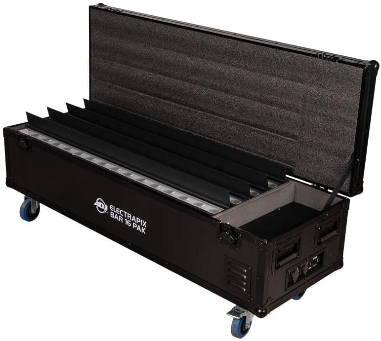 ADJ American DJ ELE367 ElectraPix Bar 16 Pak - 4x ElectraPix Bar 16 Units with Case - Solotech