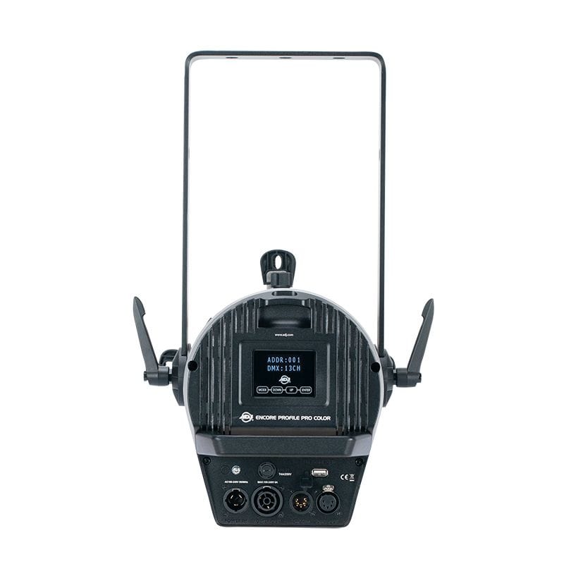 ADJ American DJ ENCORE-PROFILE-PRO-COLOR 250 Watt RGBWAL LED Ellipsoidal with Wired Digital Network - PSSL ProSound and Stage Lighting