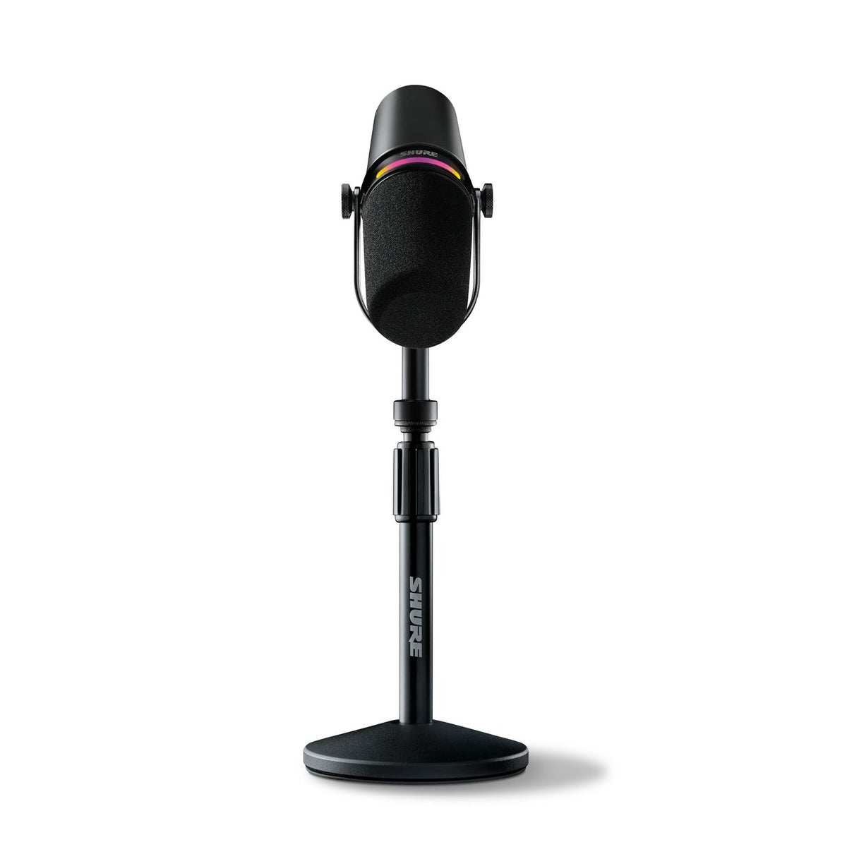 Shure MV7+-K-BNDL XLR/USB SPEECH MICROPHONE, BLACK +STAND