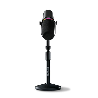 Shure MV7+-K-BNDL XLR/USB SPEECH MICROPHONE, BLACK +STAND
