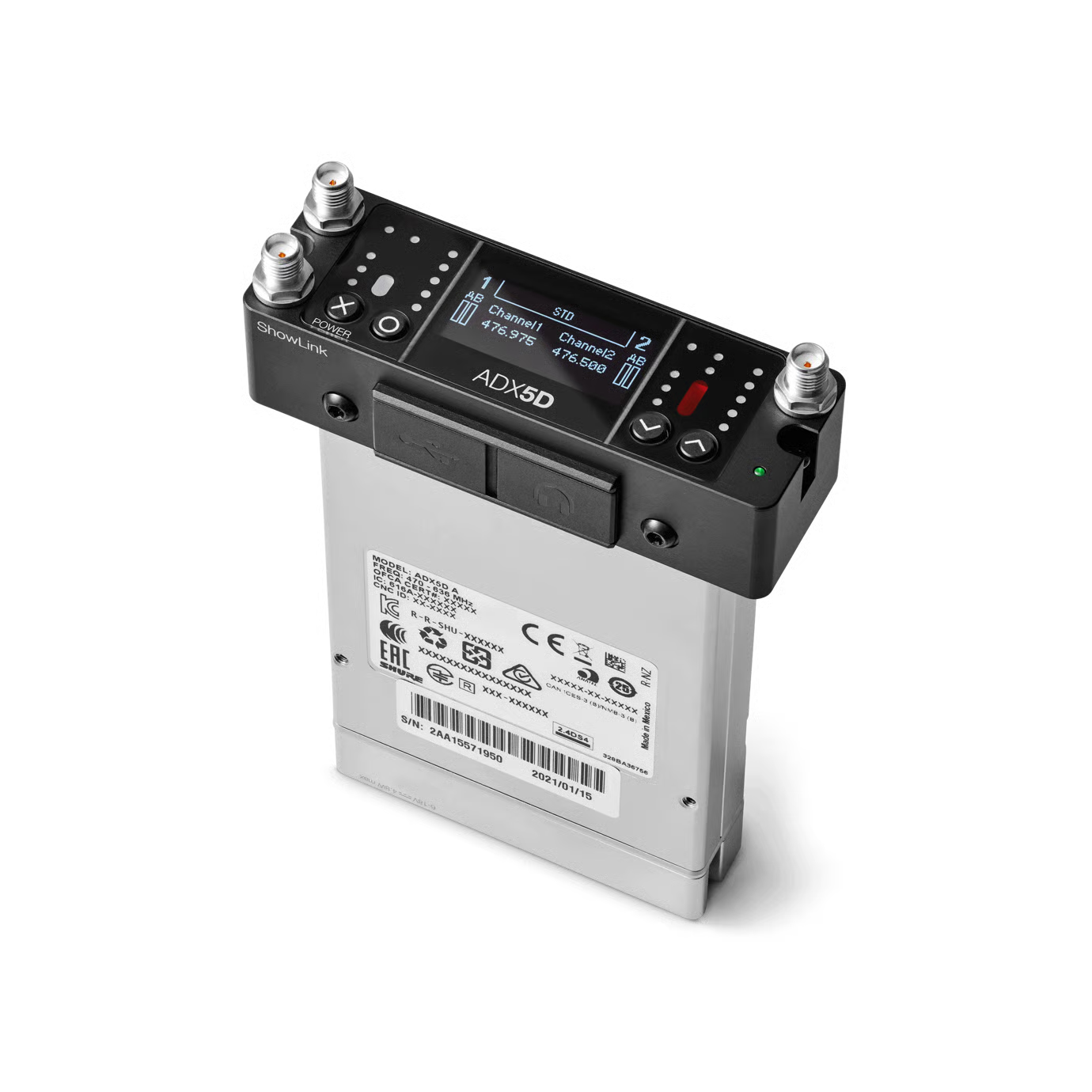 Shure ADX5D Portable Receiver