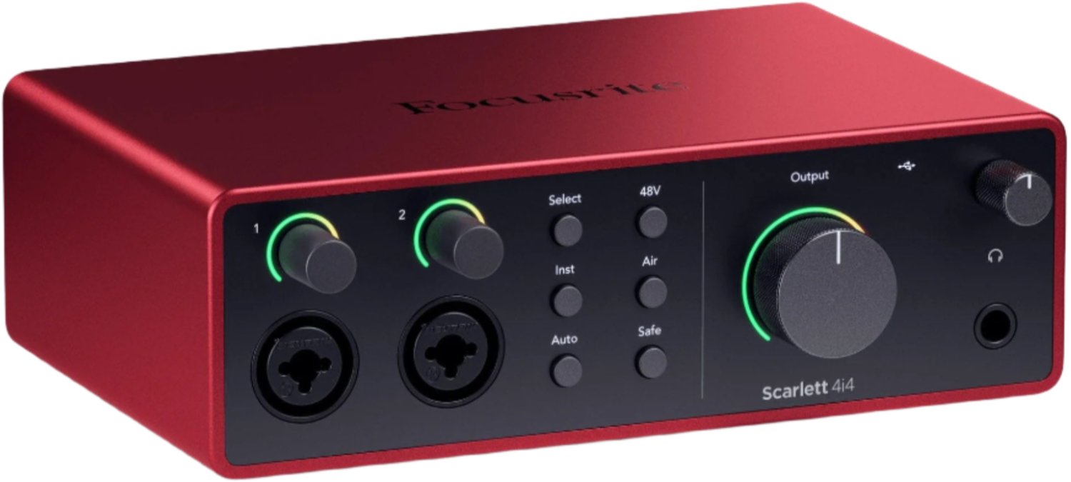 Focusrite Scarlett 4i4 4th Gen Audio Interface