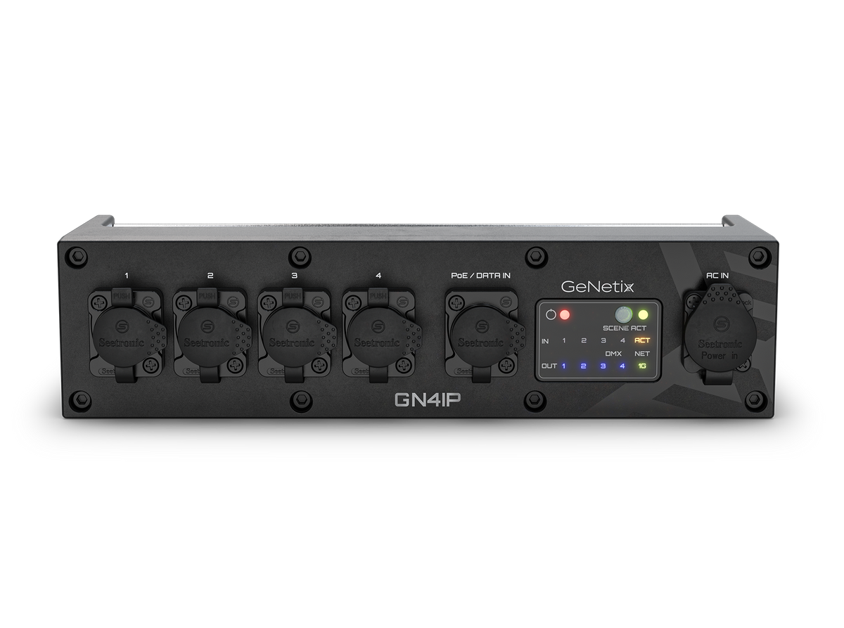 Chamsys GENETIXGN4IP GeNetix GN4IP - 4 Port IP Rated Node