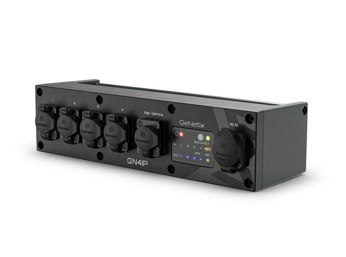 Chamsys GENETIXGN4IP GeNetix GN4IP - 4 Port IP Rated Node