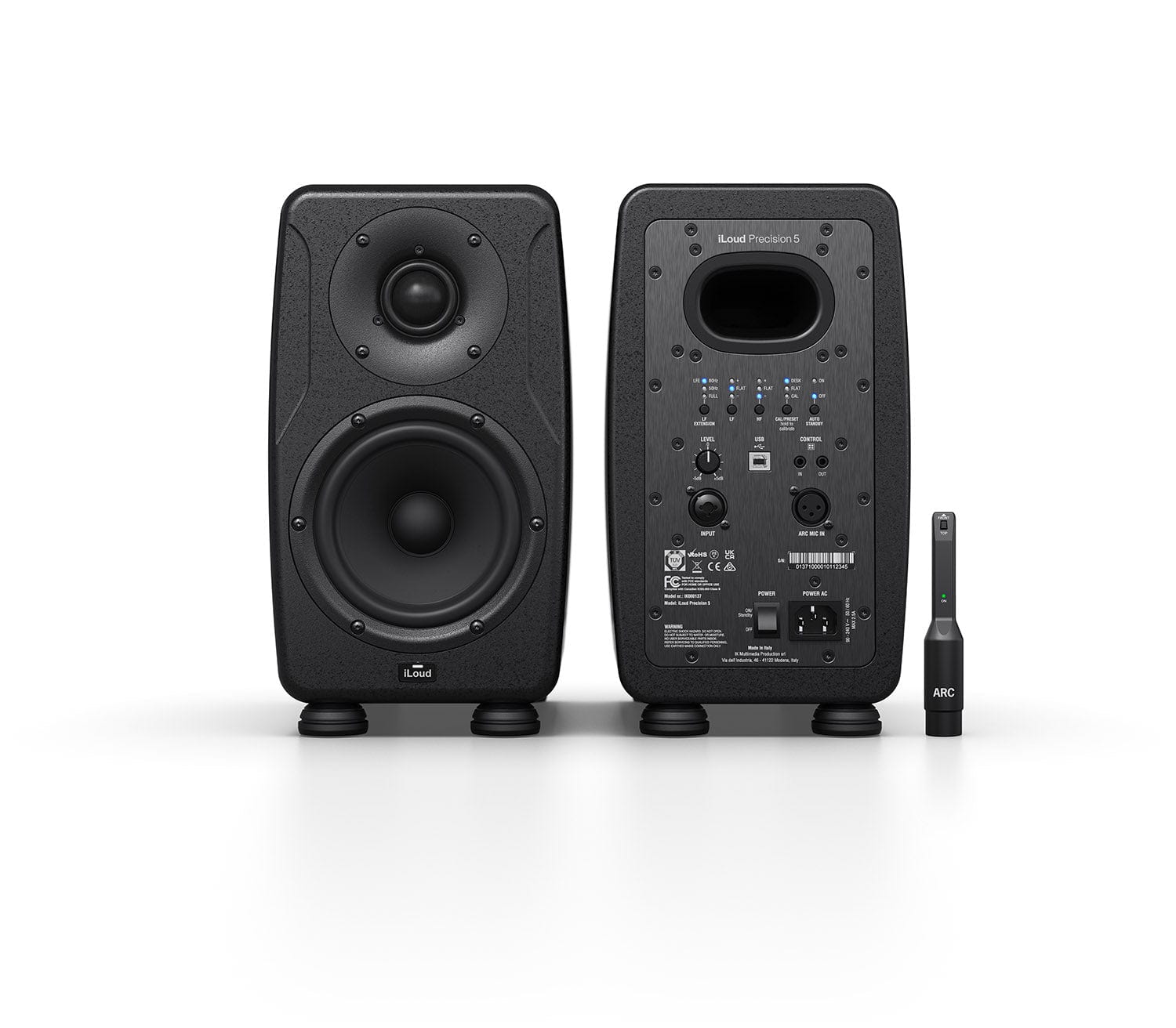 Audix MON-PRECISION-500-IN iLoud Precision 5 Professional 5-Inch High-Resolution Studio Monitor - PSSL ProSound and Stage Lighting