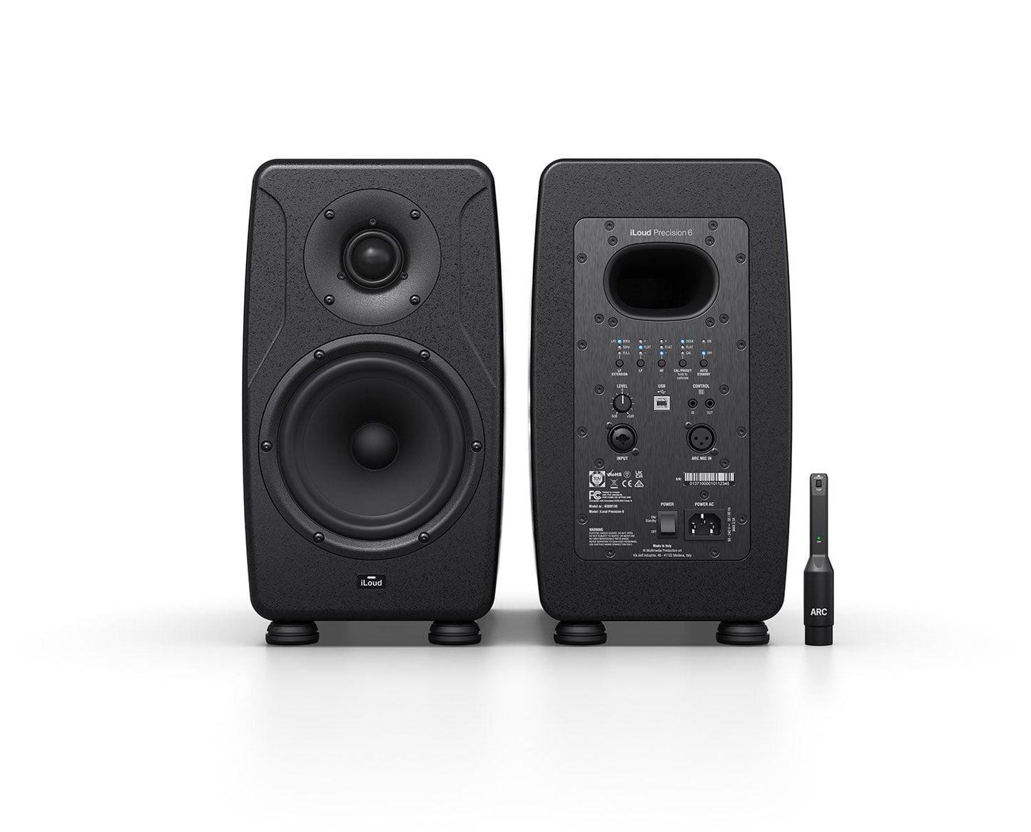 Audix MON-PRECISION-650-IN iLoud Precision 6 Professional 6.5-Inch High-Resolution Studio Monitor - PSSL ProSound and Stage Lighting