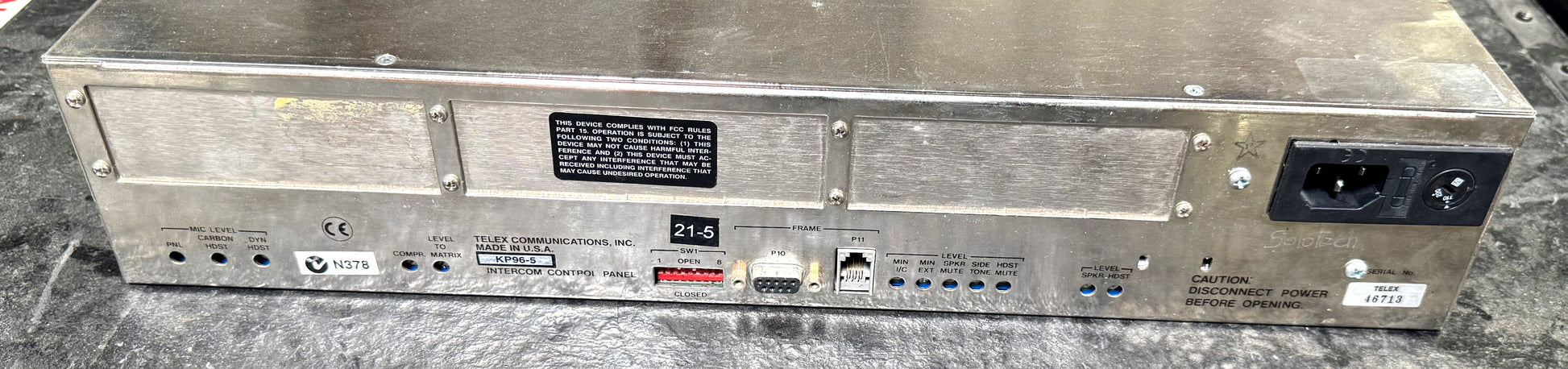 RTS Systems KP96-5 Keypanel for ADAM - PSSL ProSound and Stage Lighting