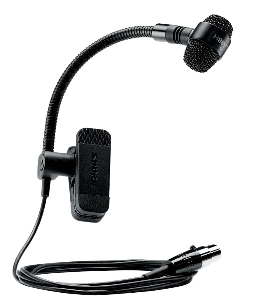 Shure PGA98H-TQG Gooseneck Instrument Microphone with TA4F Connector - Solotech