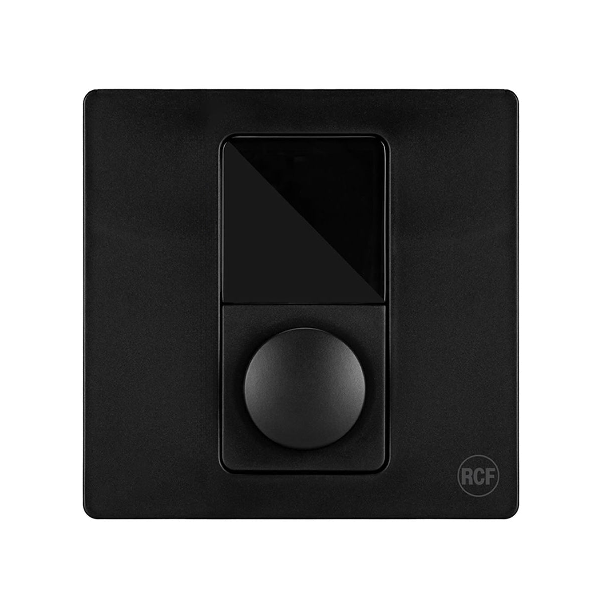 RCF RC-KPS-B Single Zone PoE Powered Wall Controller (Black)