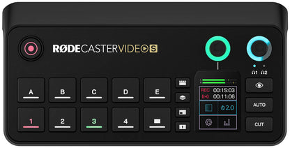 RØDECaster VIDEO S Console tout-en-un pour la production vidéo et audio