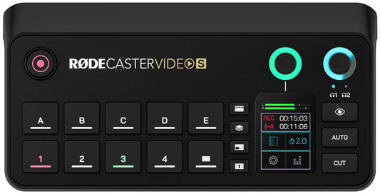 RØDECaster VIDEO S Console tout-en-un pour la production vidéo et audio