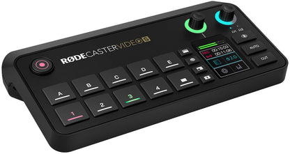 RØDECaster VIDEO S Console tout-en-un pour la production vidéo et audio