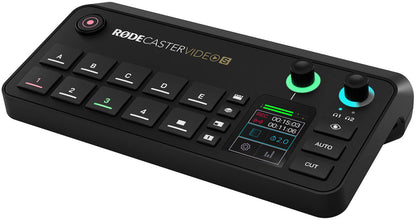 RØDECaster VIDEO S Console tout-en-un pour la production vidéo et audio