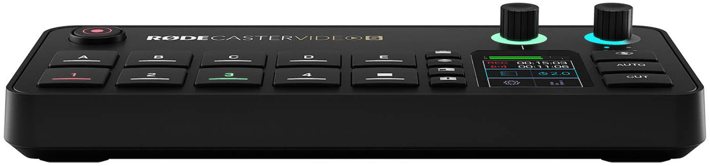 RØDECaster VIDEO S Console tout-en-un pour la production vidéo et audio