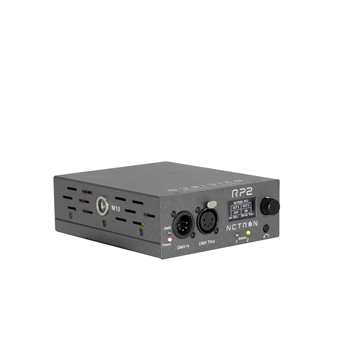 Elation RP2 Obsidian Netron 2-Channel DMX/RDM 15A Power Relay