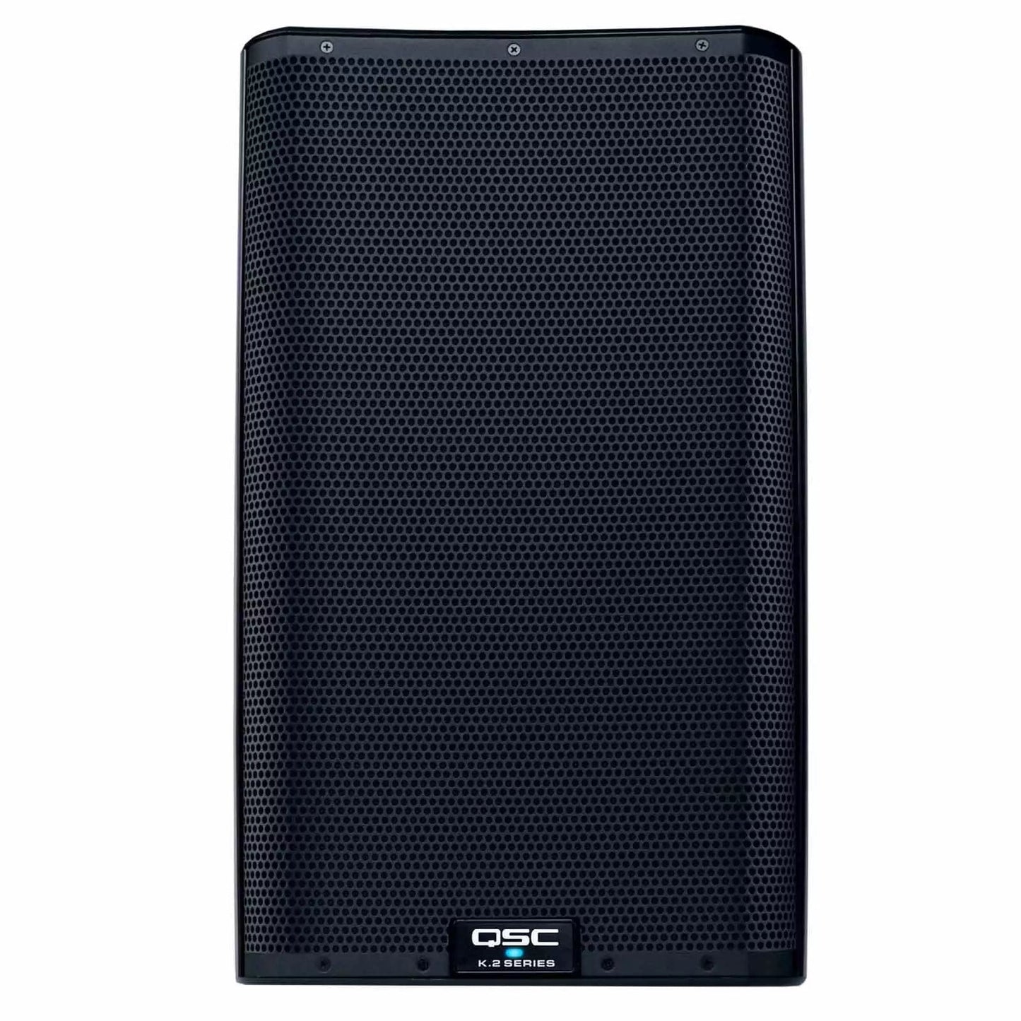 QSC K Series K12.2 12-Inch 2-Way Powered Speaker Pair with Gator Rolling Speaker Bags - Solotech