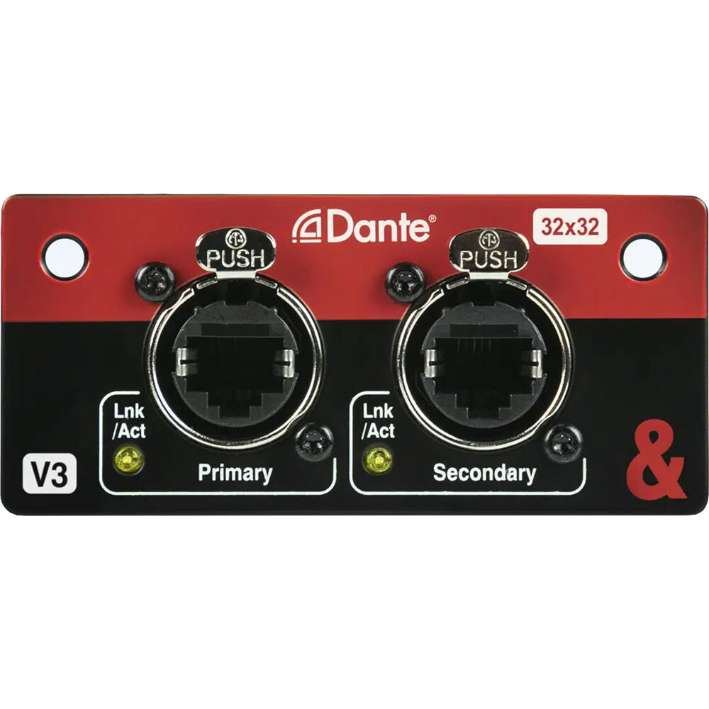 Allen & Heath AH-M-SQ-SDANTE32-A SQ Dante 32×32 Dante Card for SQ & AHM