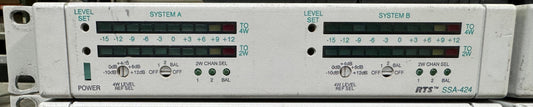 Telex SSA424 Dual 2-Wire to 4-Wire Comm Interface for ADAM Intercom Systems - Solotech