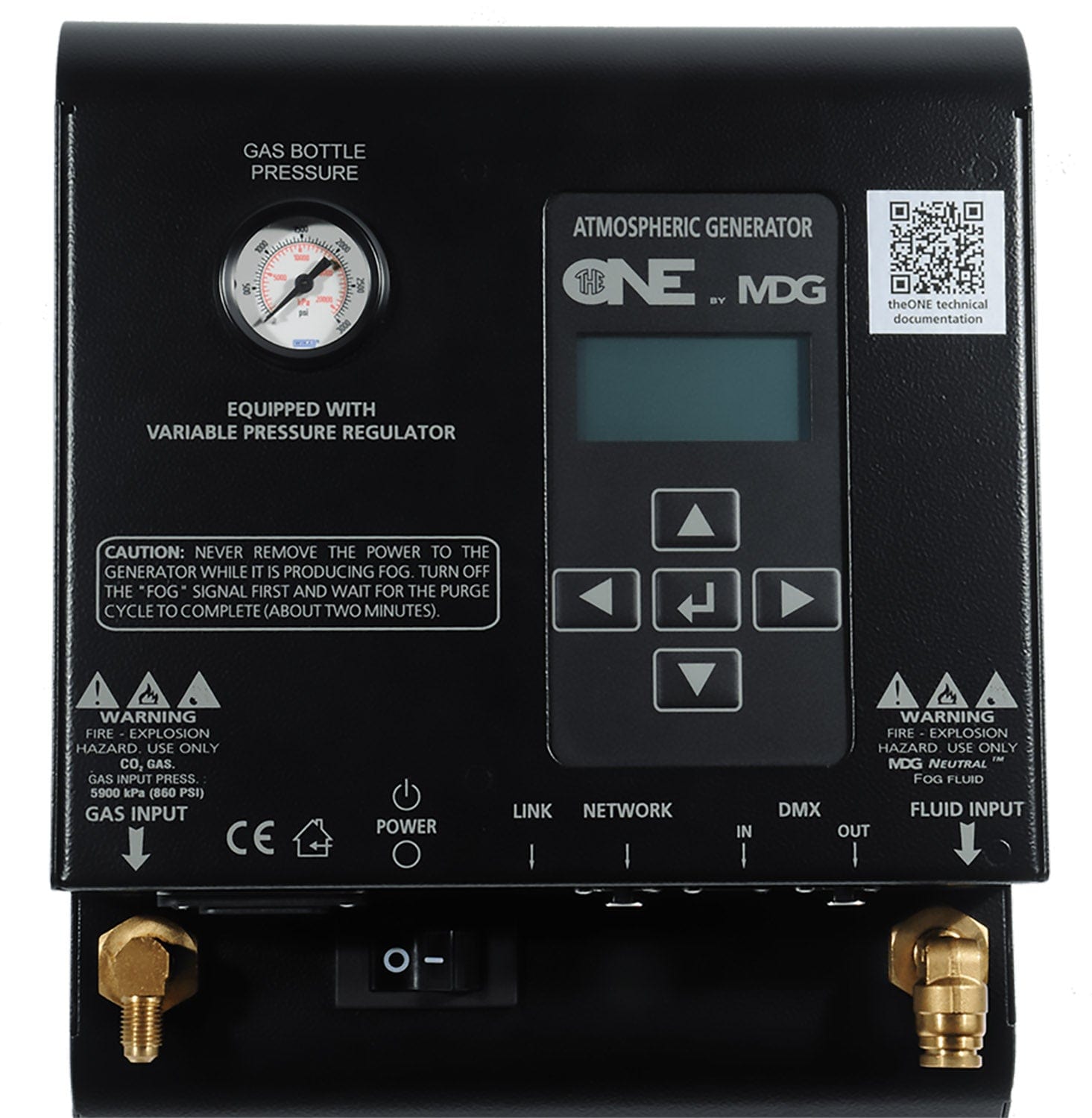 MDG theONE Dual Fog/Haze Single High Output Generator - Touring – Solotech