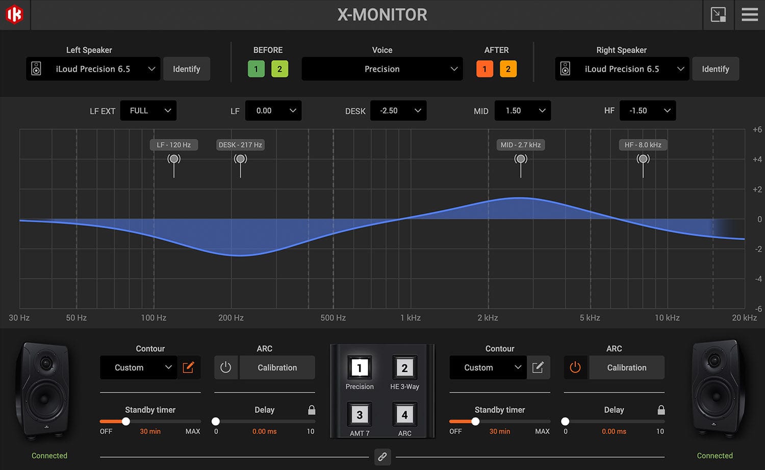 Audix MON-PRECISION-500-IN iLoud Precision 5 Professional 5-Inch High-Resolution Studio Monitor - PSSL ProSound and Stage Lighting