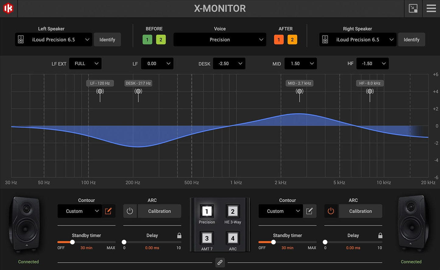 Audix MON-PRECISION-MTM-IN iLoud Precision MTM 2x5-Inch Professional High-Resolution Studio Monitor - PSSL ProSound and Stage Lighting