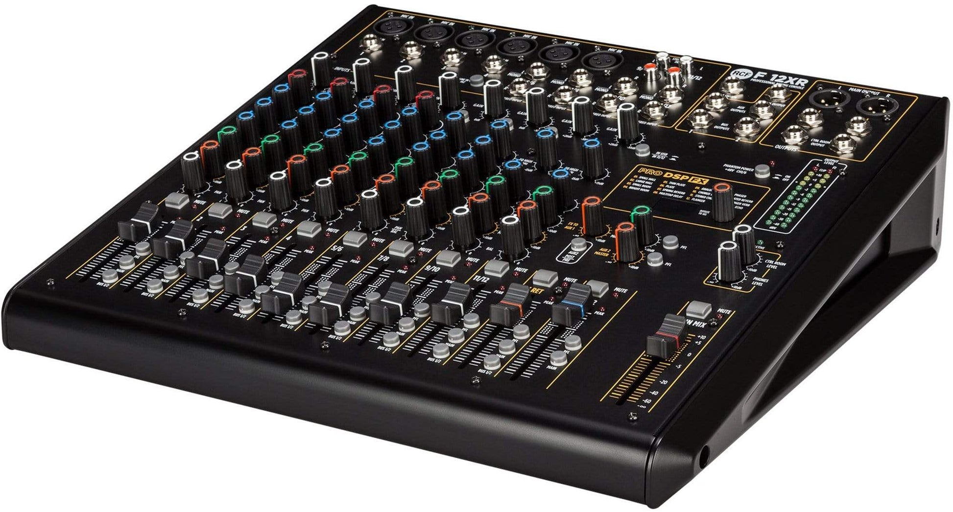 RCF F12-XR 12 Channel Mixer with FX and Recording - Solotech