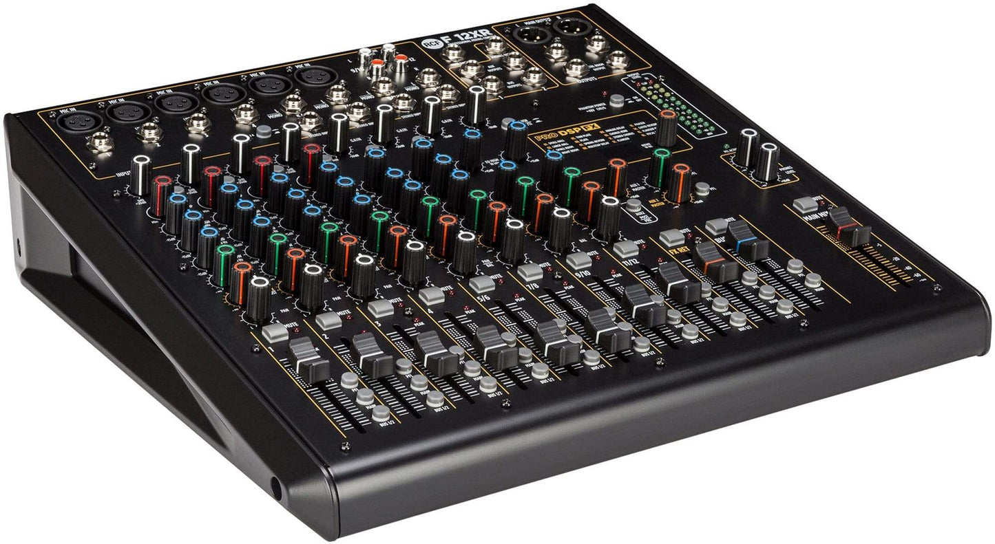 RCF F12-XR 12 Channel Mixer with FX and Recording - Solotech