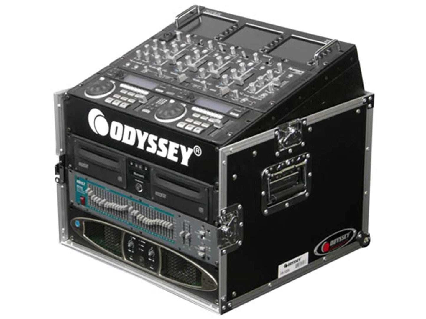 Odyssey FR1006 Mixer Combo Rack Case 10U x 6U - Solotech