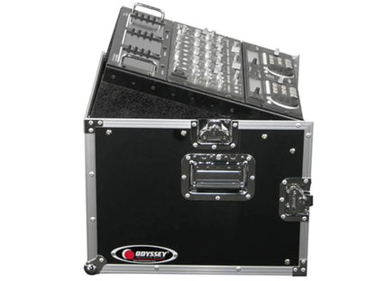 Odyssey FR1006 Mixer Combo Rack Case 10U x 6U - Solotech