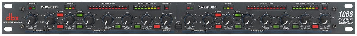 dbx 1066 Dual-Channel Compressor Limiter Gate - Solotech