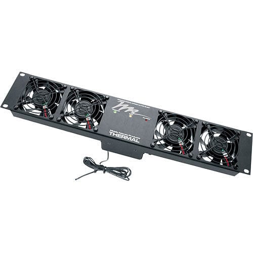 Middle Atlantic IUQFP-4 Ultra Quiet Quad Fan Panel - PSSL ProSound and Stage Lighting