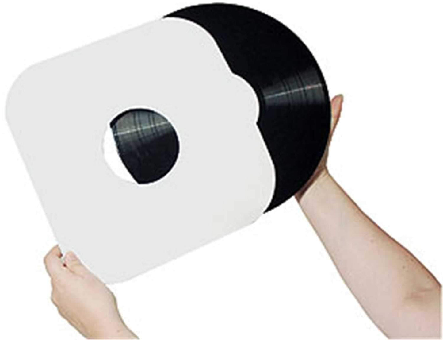 Paper LP Sleeve 12 Inch Round Corner (100 Pak) | Solotech